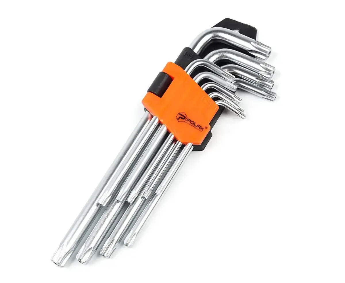 Набор Torx-ключей Polax 25-008 T10–T50 Photo 2