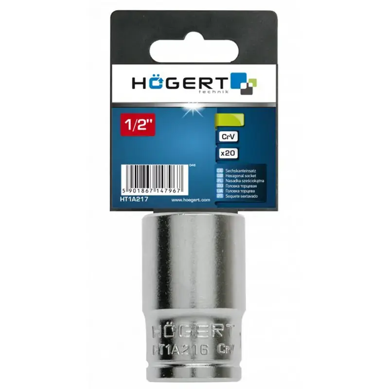Торцевая головка HOGERT HT1A216 1/2" 16 мм Photo 2