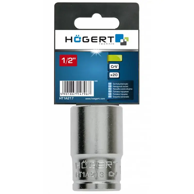 Socket wrench 1/2" 13 mm HOGERT HT1A213 Photo 2