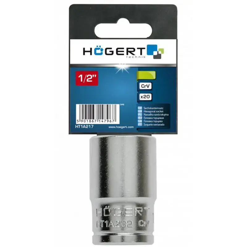Ligzdu atslēga HOGERT HT1A232 1/2" 32 mm Photo 2