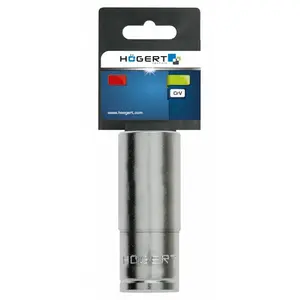 Socket wrench long 1/2" 10 mm HOGERT HT1A260