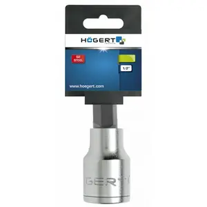 Socket bit head HOGERT HT1S726 6 mm HEX 1/2" drive