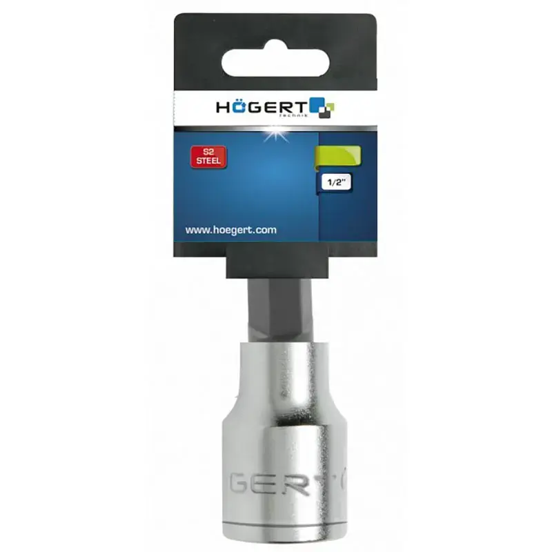 HOGERT HT1S726 6 mm HEX socket bit head Photo 2
