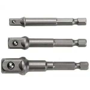 Набор переходников для торцевых головок HOGERT HT1S445 — 3 шт.: 1/2" → 3/8" → 1/4"