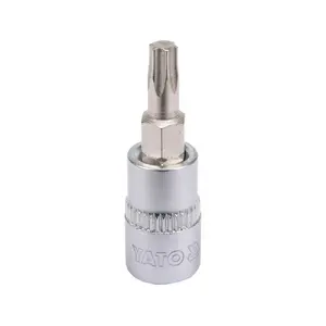 Головка 1/4" привод YATO YT-04305, длина 37 мм, 1 штука