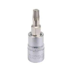 Socket 1/4" drive YATO YT-04306, 37 mm length, single piece