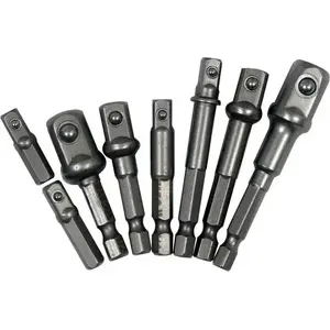 Screwdriver bit holder YATO YT-04639 Chromium-Vanadium Steel Cr-V 1/4" hex shank 72 mm set of 8