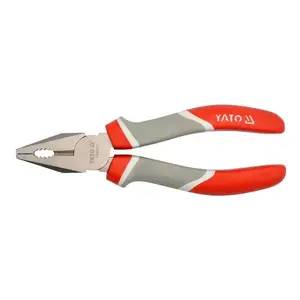 Кусачки (Lineman's) YATO YT-2008, 200 мм, серо-красные ручки