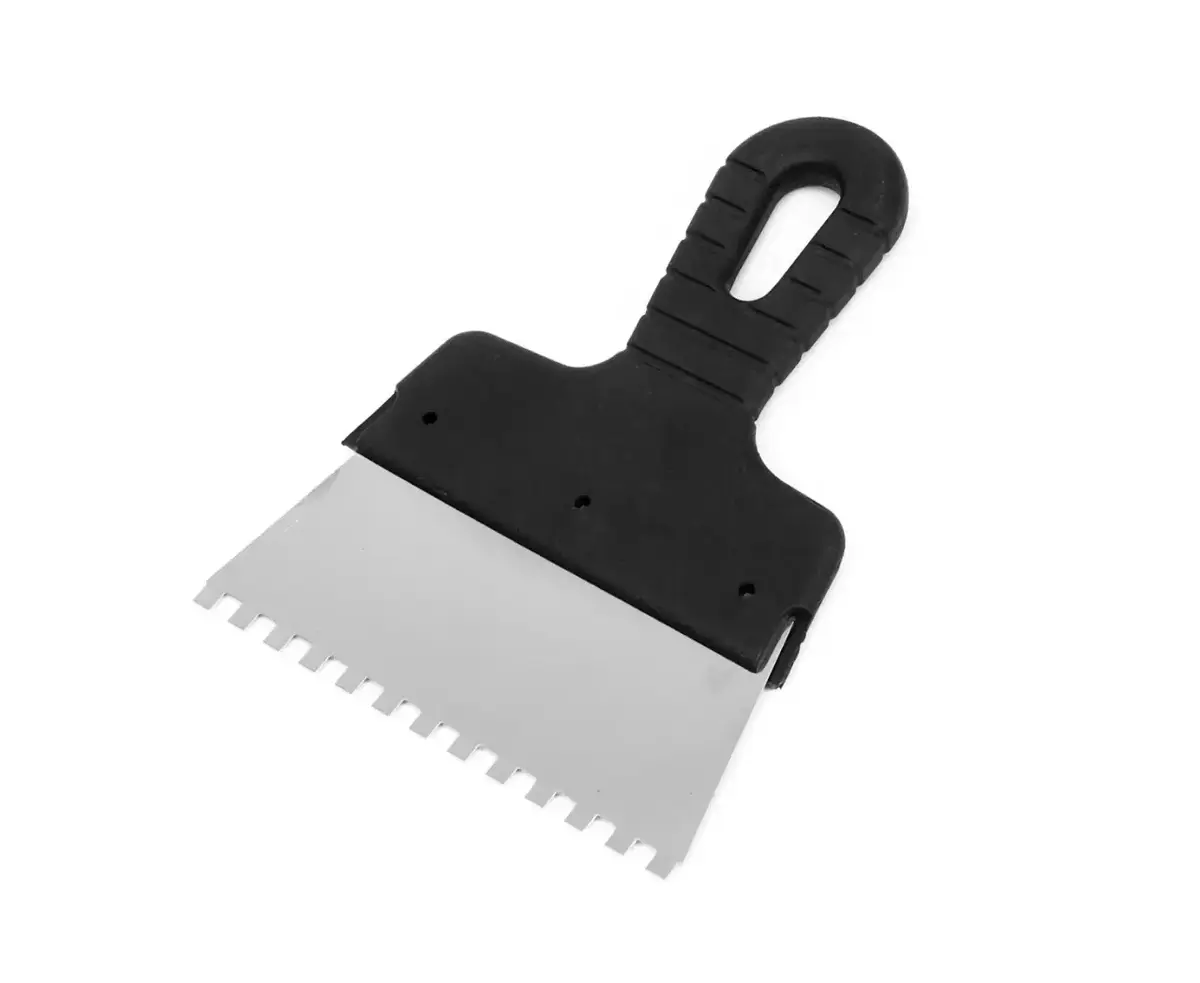 Putty knife Polax 150 mm 6x6 mm 111-058 Photo 2