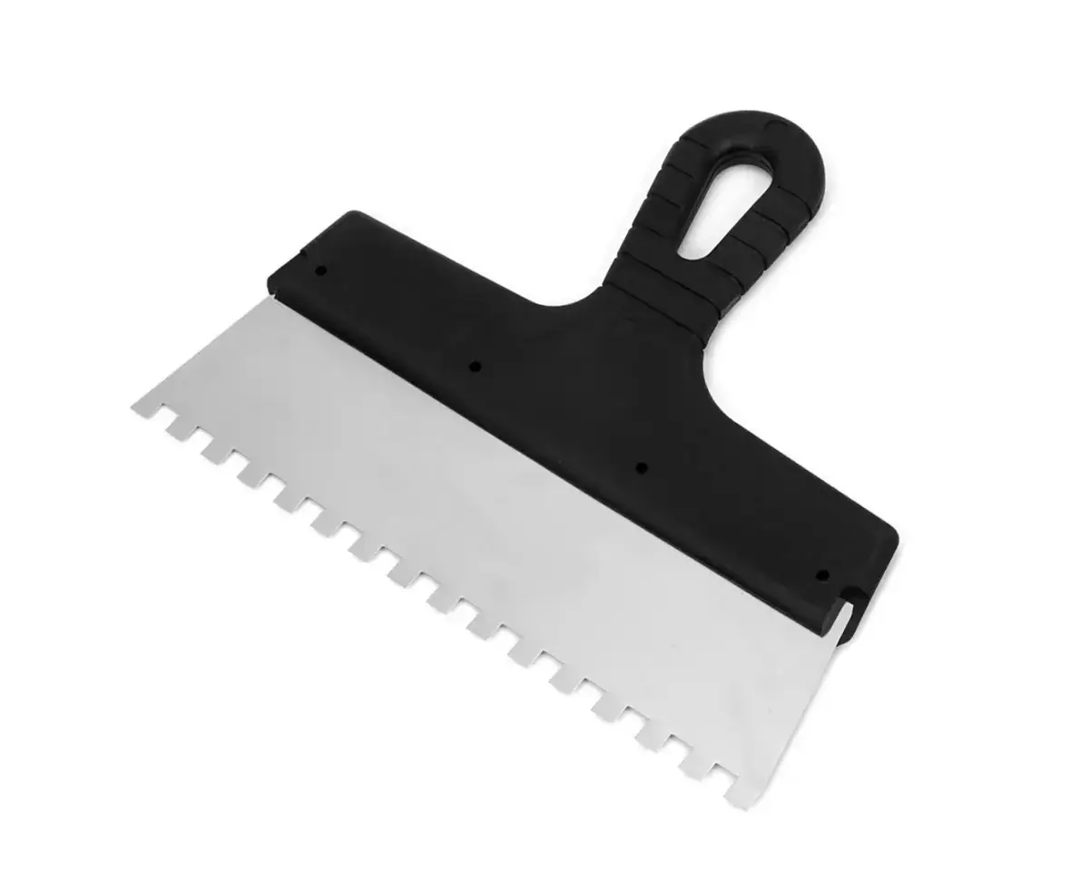 Putty knife Polax 250 mm 8x8 mm (111-063) Photo 2