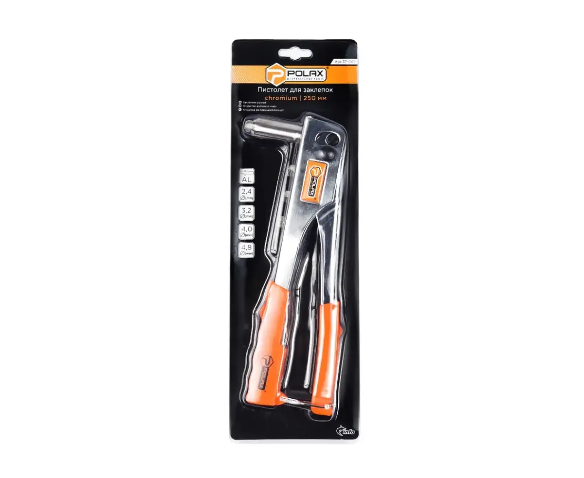 Hand Riveter Polax 37-001 2.4–4.8 mm Photo 5