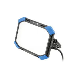 Portable construction floodlight HOGERT HT1E453, 3200 lm, rechargeable/corded