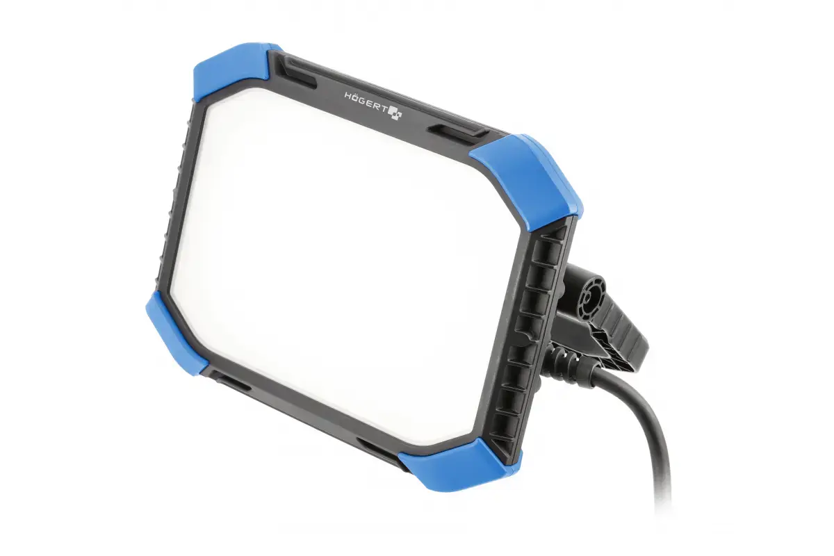 HOGERT HT1E453 portable construction floodlight 3200 lm Photo 2