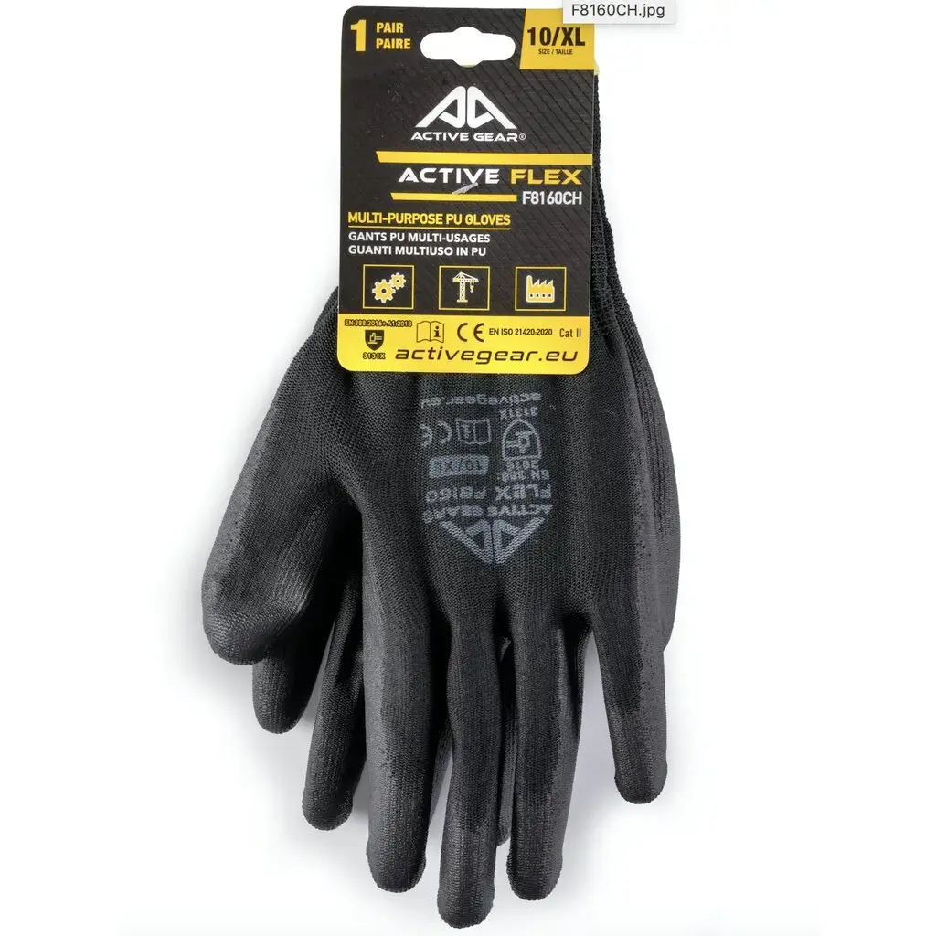 Darba cimdi Active Gear F8160, izmērs 11/XXL Photo 2