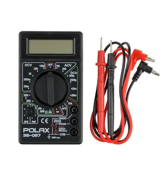 Цифровой мультиметр Polax 38-067 Photo 2