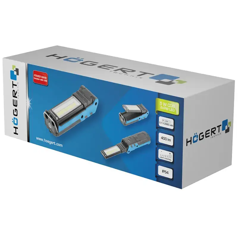 LED рабочий фонарь HOGERT HT1E407 Photo 5
