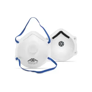Respirators ar vārstu Active Gear R21 FFP2 NR D — salokāma vienreizlietojama aizsargmaska
