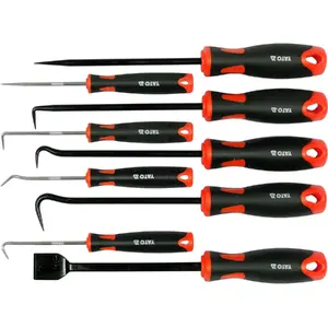 Hook Set YATO YT-08426, 9-piece hook set for pulling and positioning