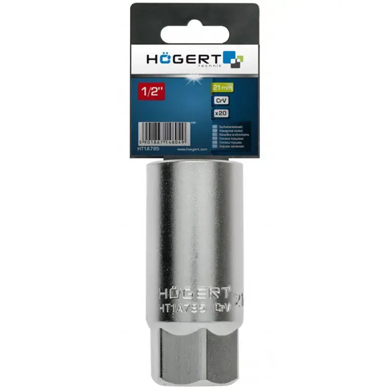 HOGERT 1/2" 21 мм Головка HT1A785 Photo 2