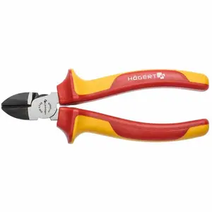 Sānu knaibles HOGERT HT1P909 160 mm, izolētas VDE 1000V