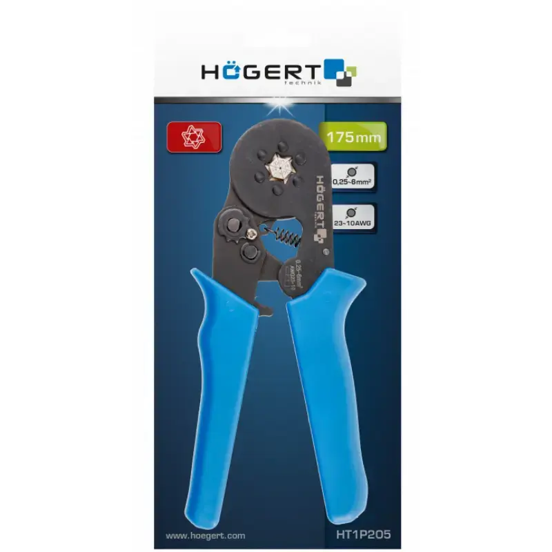 Crimping Pliers HOGERT HT1P205 Photo 3