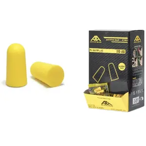 Earplugs Active Gear EAR E780 — reusable ear protection, low-profile soft fit
