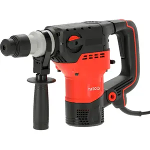 Перфоратор YATO YT-82117 — электропневматический SDS, 1500 Вт, 3 режима (сверление, удачная сверловка, долбление)