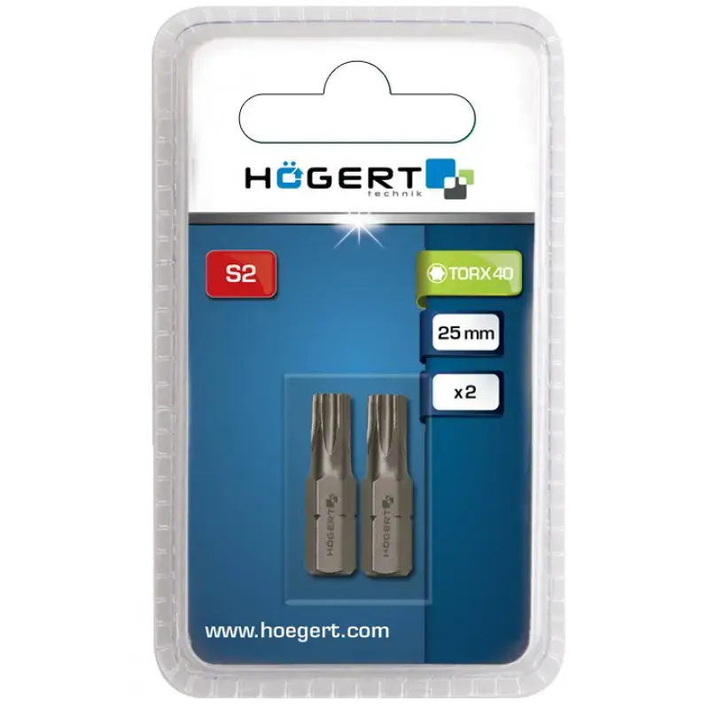HOGERT TORX 40 uzgaļi HT1S367 Photo 3