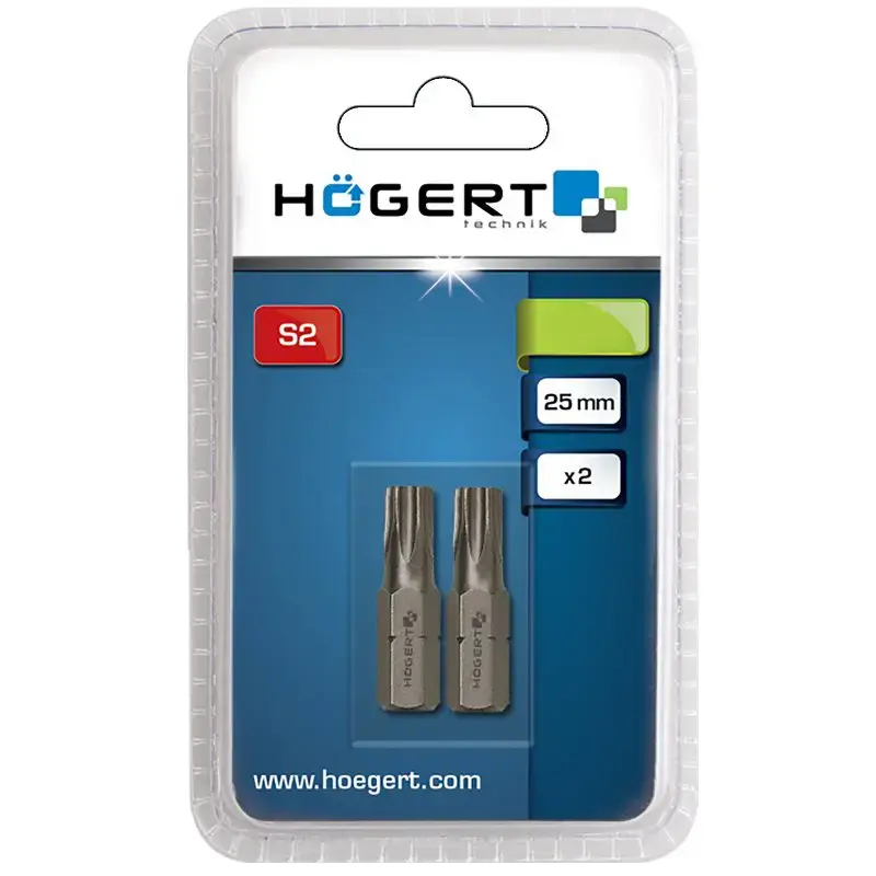 Насадка TORX T25 25 мм S2 HOGERT HT1S364 Photo 3