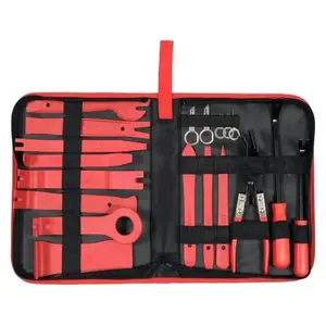 Car body repair kit YATO YT-08442 — 19 pcs, nylon and steel, black/red