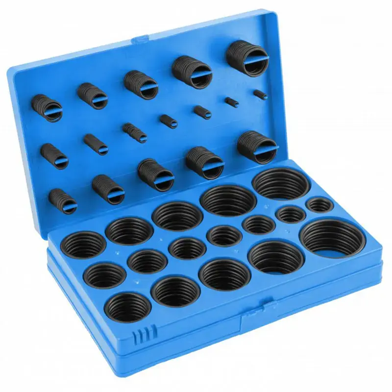 Rubber O-ring Set HOGERT HT8G507 — 418 pcs Photo 2