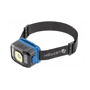 Налобный фонарь HOGERT HT1E422 USB LED, 7 функций