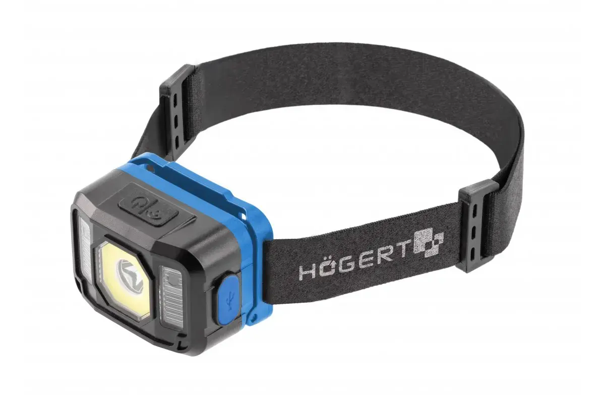 HOGERT HT1E422 USB LED налобный фонарь Photo 2