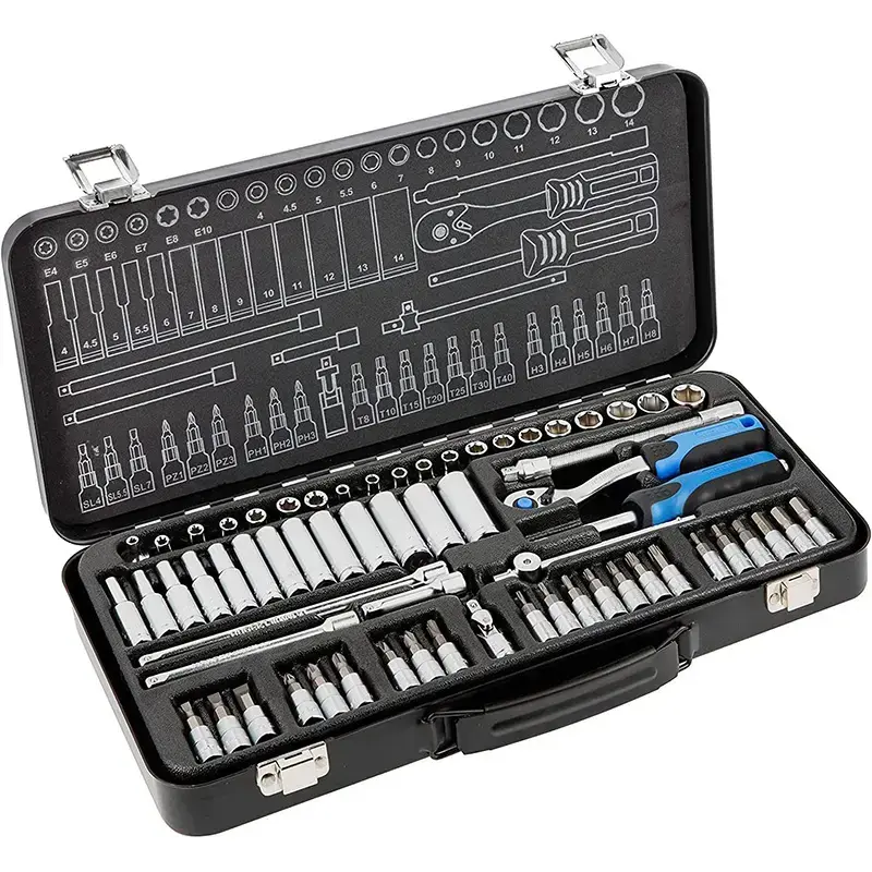 HOGERT HT1R486 63 daļu instrumentu komplekts Photo 2