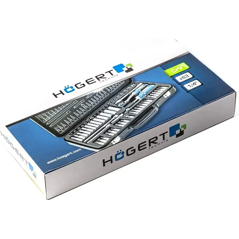 HOGERT HT1R486 63 daļu instrumentu komplekts Photo 3