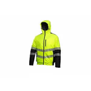 Insulated warning jacket HOGERT HT5K347-2XL, OXFORD 300D PU coating, 180 g/m², yellow, size 2XL