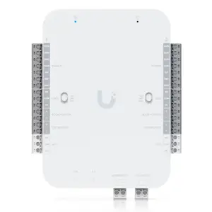 Центральный контроллер умного дома UBIQUITI UA-Retrofit-Hub-2 — проводной, Fast Ethernet, 12–24 В, 50 Вт, белый