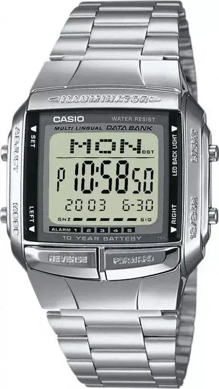 Pulkstenis CASIO DATABANK vīriešu 38 mm