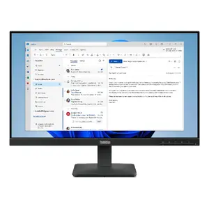 24" монитор Lenovo ThinkVision S24-4e LED IPS, 1920x1080 Full HD, 6 мс, углы обзора 178°, VESA, чёрный