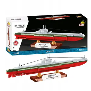 Plastic Model Kit Cobi Polish Submarine ORP Sęp 1:300 scale (COBI-4856)