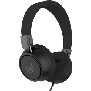 Over-ear headphones Audeeo Radiant LX Black — wireless/corded support, built-in microphone