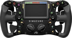 Simracing steering wheel Ascher Racing AR x Simucube ULTIMATE 76080085 — aluminium, multifunction, black