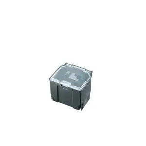 Ящик для хранения Bosch SystemBox прямоугольный полипропилен 105×117×84 мм Черно/Серый