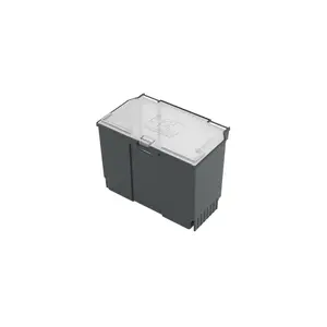 Storage box Bosch SystemBox rectangular polypropylene 176×105×133 mm Black/Grey