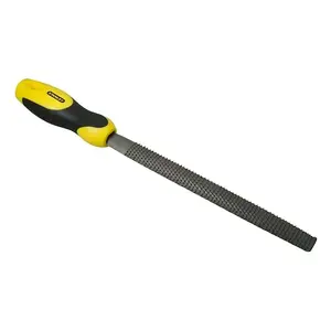 Rasp file STANLEY Half Round Rasp 370 mm, round shape, bastard cut