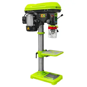 Станок сверлильный настольный Zipper ZI-STB16T, 630 Вт, 420–2700 об/мин, макс Ø 16 мм, стол 342×213 мм, 230 В