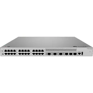 Pārvaldāms L3 gigabitu Ethernet slēdzis HUAWEI S530-24T4XE — 24×10/100/1000 RJ‑45, 1U, 10G atbalsts, DC 38–72V
