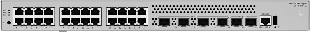 HUAWEI S530-24T4XE управляемый L3 гигабитный коммутатор Photo 2