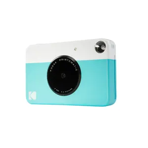 Instant camera Kodak Printomatic with 50.8 x 76.2 mm prints, Blue/White, auto focus, built-in Li-Ion battery