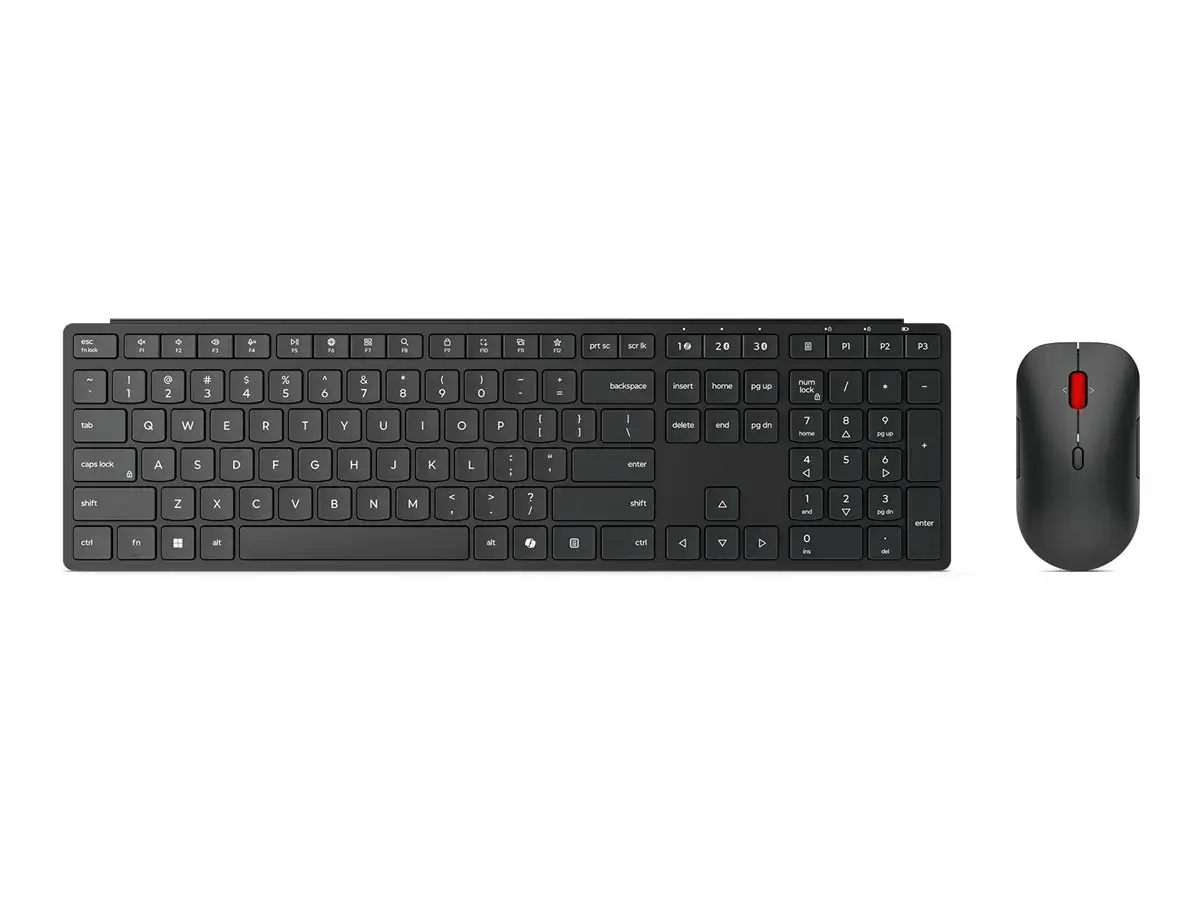 Lenovo Wireless Multi‑Mode PRO Combo 6000 клавиатура и мышь Photo 6